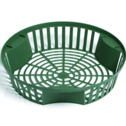 Pflanzschale "Onion II" aus Kunststoff in forest green zum Schutz der Blumenzwiebel
