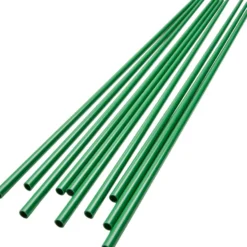 Pflanzstab Kunststoff 10 Stück Grün Ø 5 mm x 500 mm