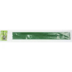 Pflanzstab Kunststoff 10 Stück Grün Ø 5 mm x 500 mm