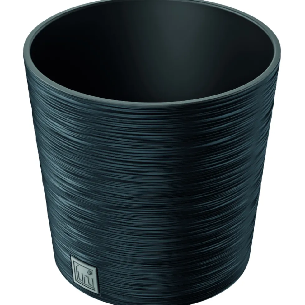 Pflanztopf Furu Round Ø 300mm Höhe 294mm anthrazit