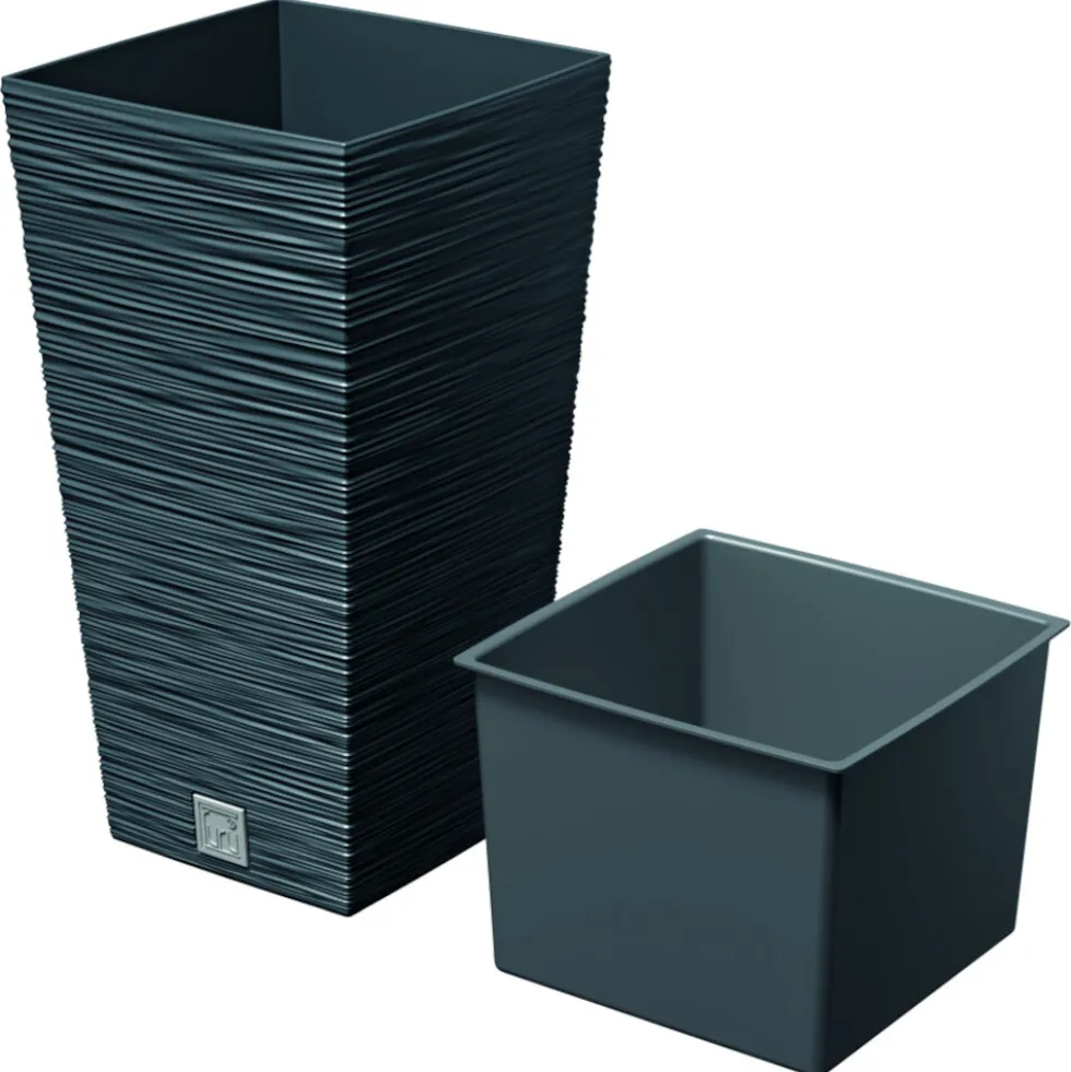 Pflanztopf Furu Square 265x265x500mm anthrazit