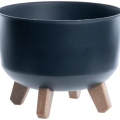 Pflanztopf Gracia Beton Effect Ø 240mm Anthrazit