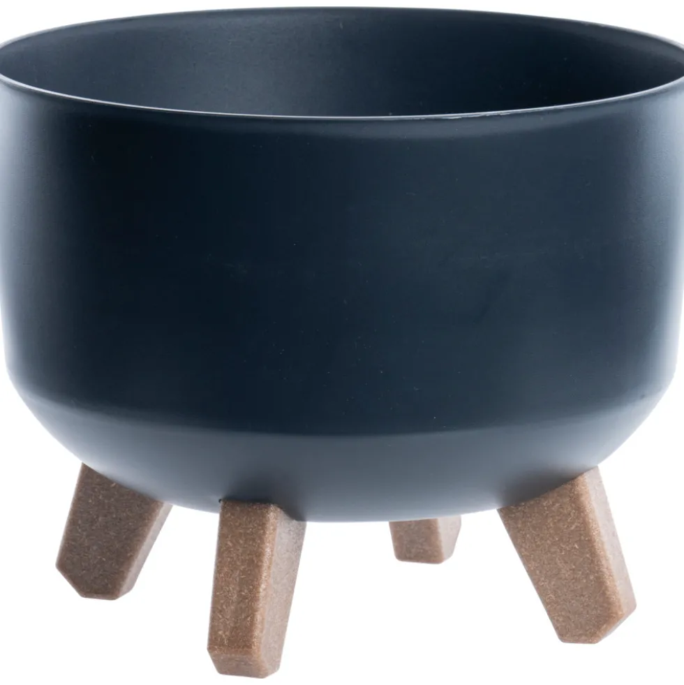 Pflanztopf Gracia Beton Effect Ø 240mm Anthrazit