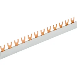 Phasenschiene 1-polig, 210 mm lang, 10 mm² für 12 Teilungseinheiten