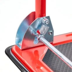 Plattformwagen klappbar 150 kg aus Stahl - rot