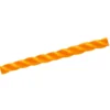 Polypropylenseil Ø 10 mm in orange, 3-schäftig gedreht, Meterware