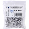 Profi-Spanplattenschrauben 4,5x50 mm TG IVZ C1 Senkkopf Vorteilspack