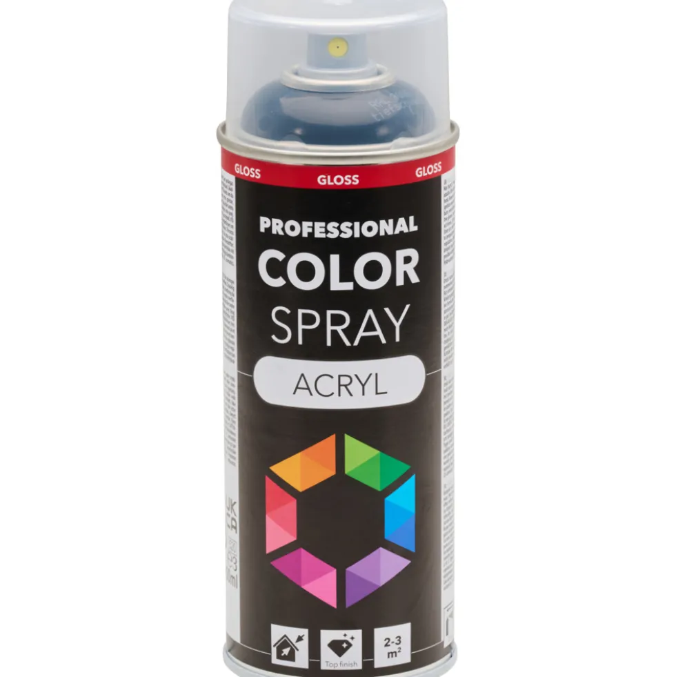Profi-Spray hochglänzend Tiefschwarz