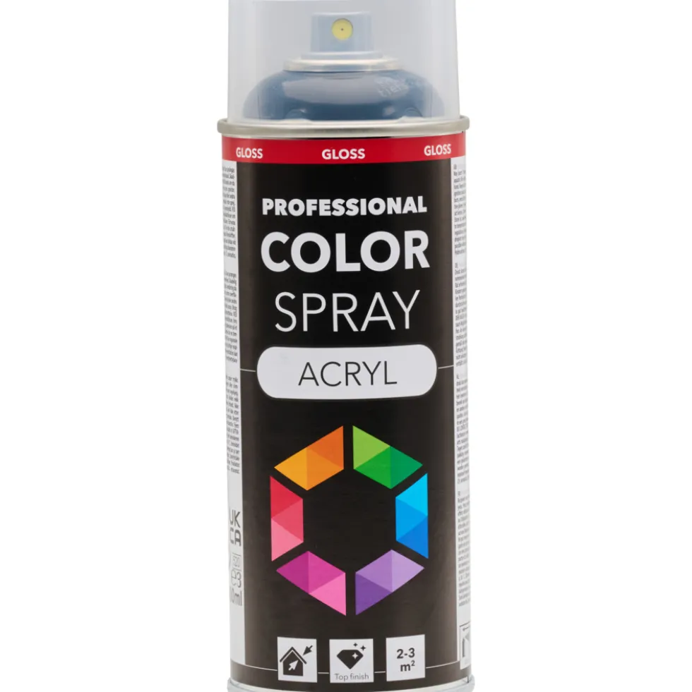 Profi-Spray hochglänzend Tiefschwarz