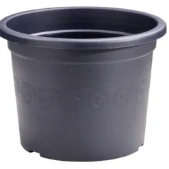 Prosperplast Pflanztopf Plastica rund 34 cm anthrazit