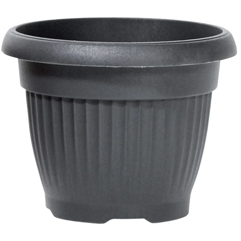Prosperplast Pflanztopf Terra rund 50 cm anthrazit