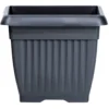 Prosperplast Pflanztopf Terra 37 x 37 cm anthrazit