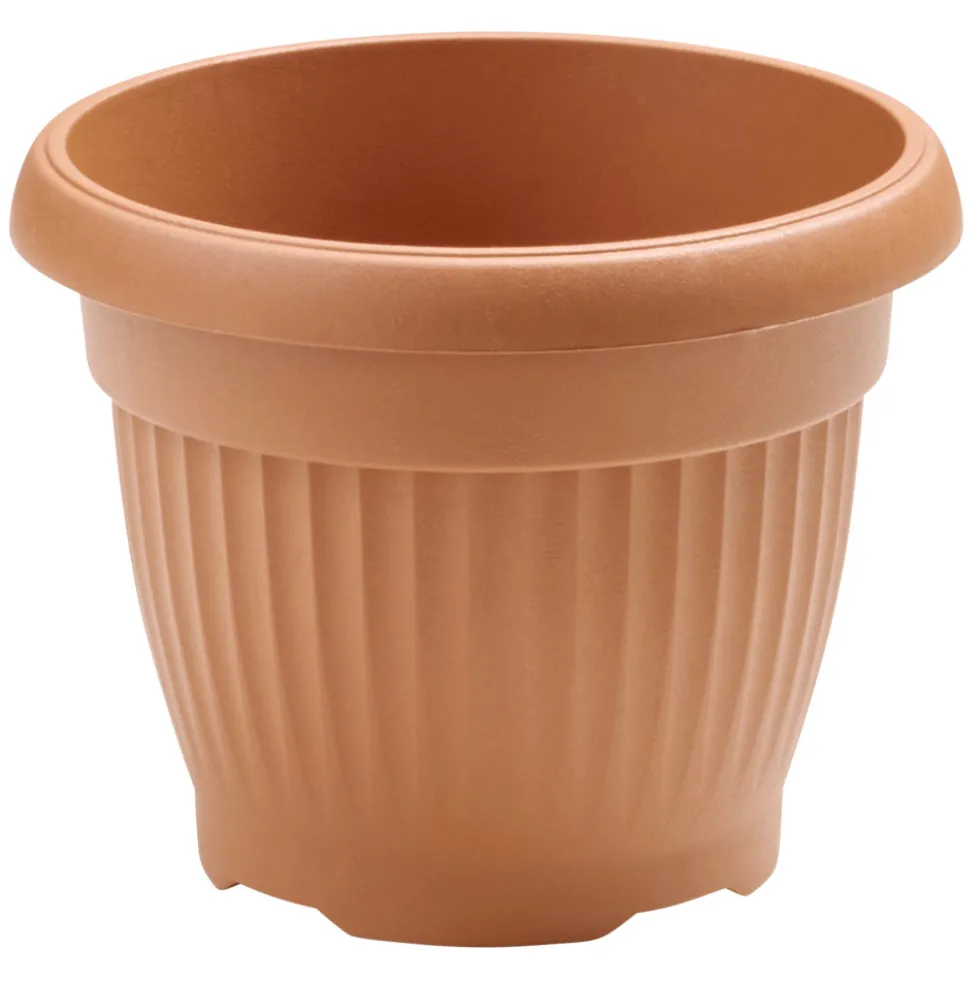 Prosperplast Pflanztopf Terra rund 20 cm terracotta