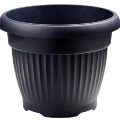 Prosperplast Pflanztopf Terra rund 40 cm anthrazit