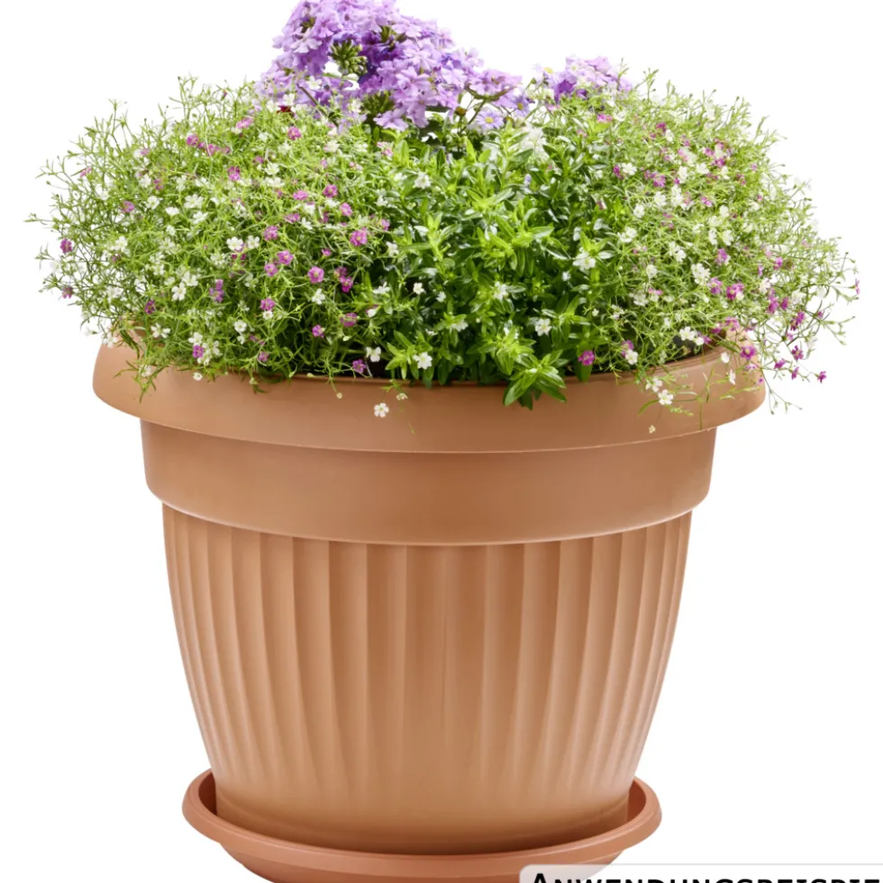 Prosperplast Pflanztopf Terra rund 40 cm terracotta