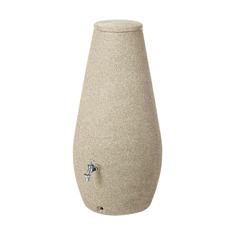 Prosperplast Regentonne Drop 200 Liter Sandstein