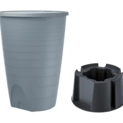 Prosperplast Regentonne Peruno Set 260 Liter Grau