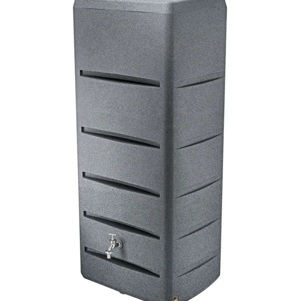 Prosperplast Regenwassertank Tower 260 Liter Grau