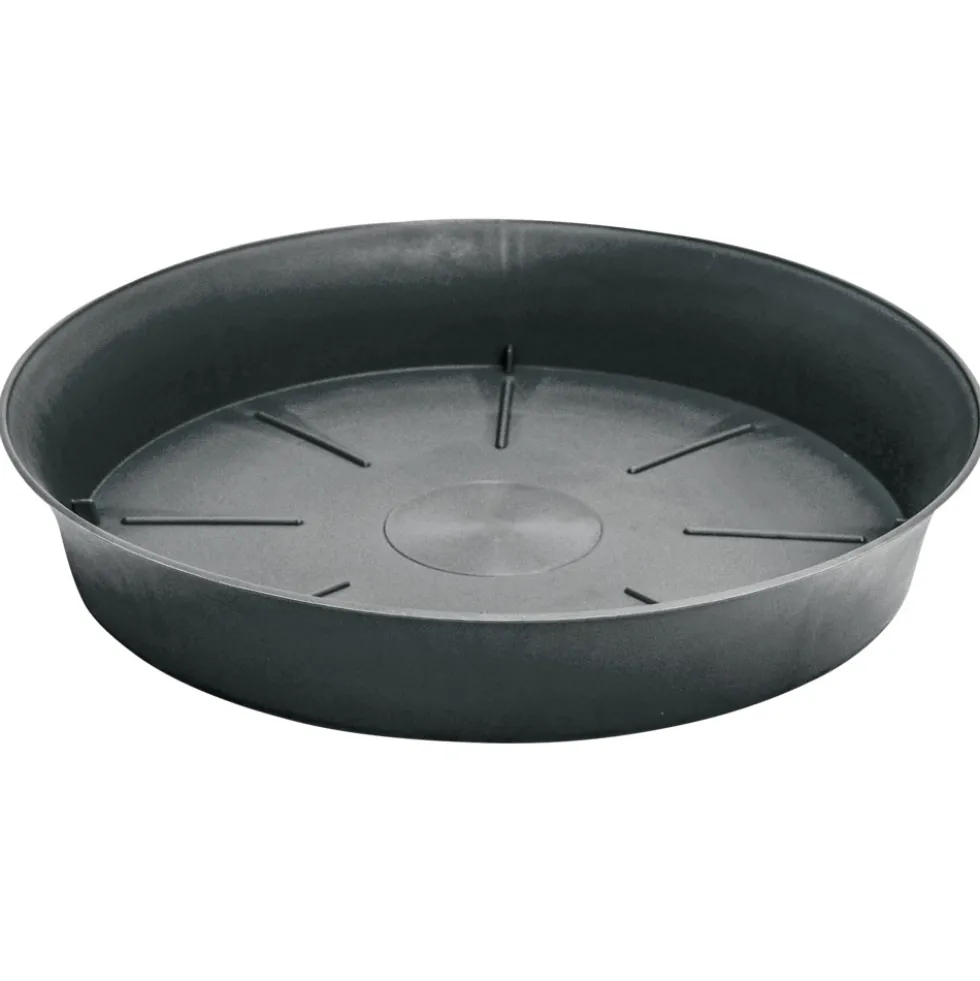 Prosperplast Untersetzer Plastica rund Ø 36 cm in anthrazit