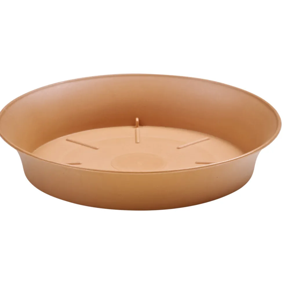 Prosperplast Untersetzer Plastica rund Ø 15 cm in terracotta