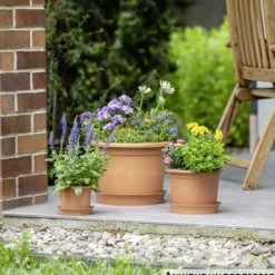 Prosperplast Untersetzer Plastica rund Ø 31 cm in terracotta