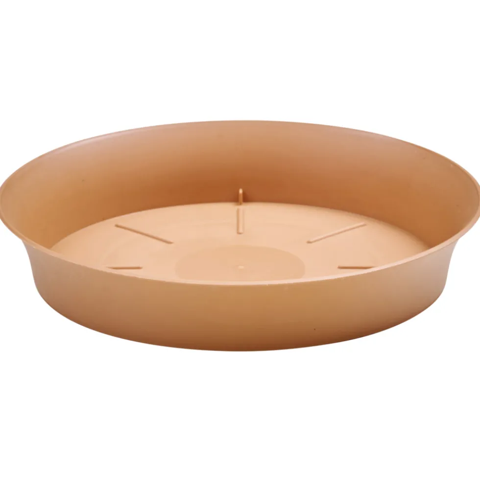 Prosperplast Untersetzer Plastica rund Ø 22 cm in terracotta