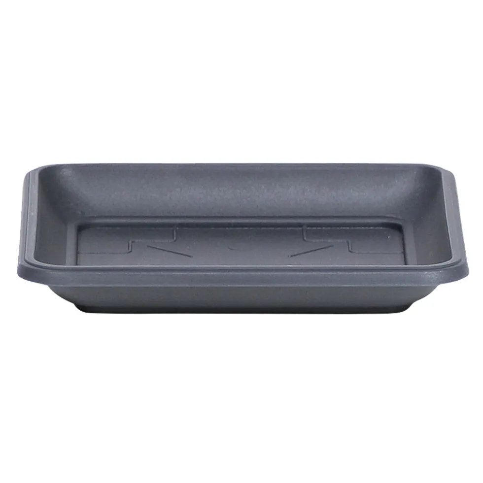 Prosperplast Untersetzer Terra eckig 34 x 34 cm in Anthrazit