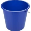 Putzeimer 5 Liter aus blauem Kunststoff mit Metallhenkel