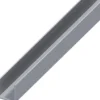 Quadrat-U Aluminium 1000 x 11,5 x 1,5 mm blank