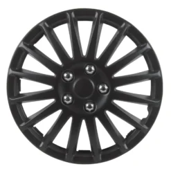 Radzierblenden "Suzuka" 4 Stück 16 Zoll schwarz matt