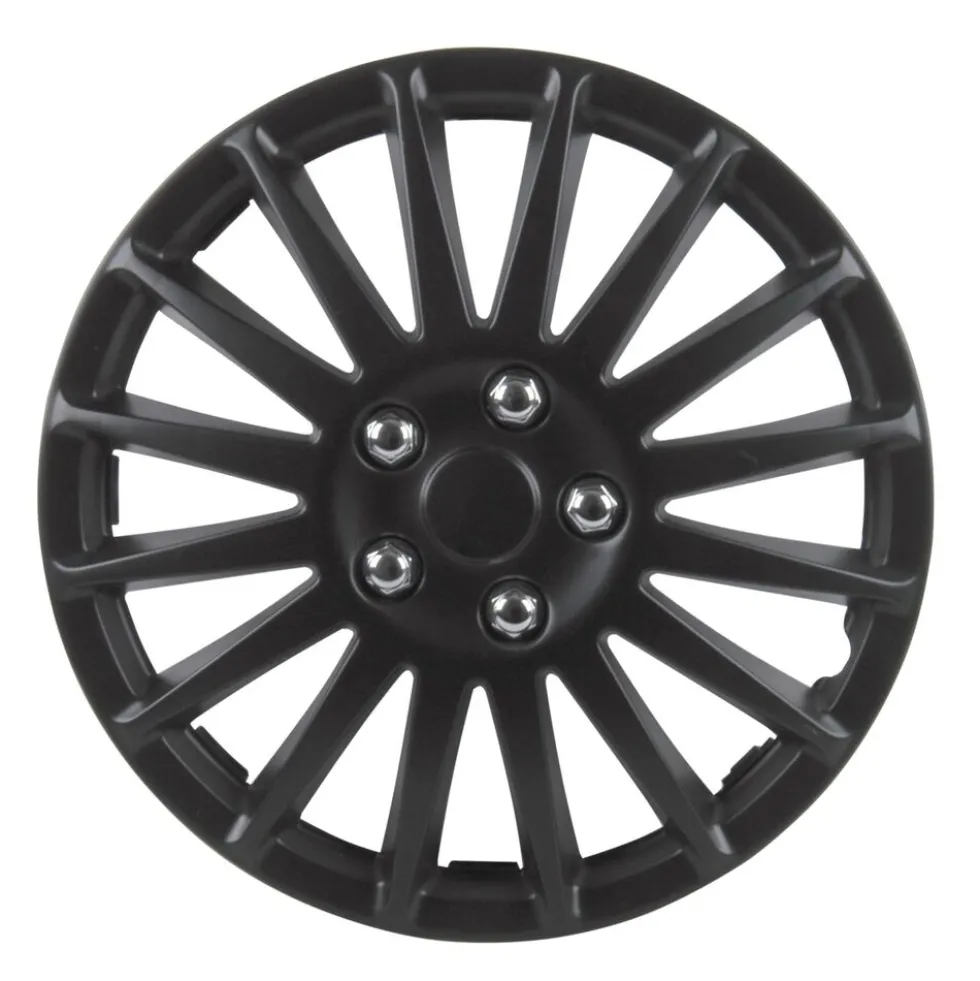 Radzierblenden "Suzuka" 4 Stück 16 Zoll schwarz matt