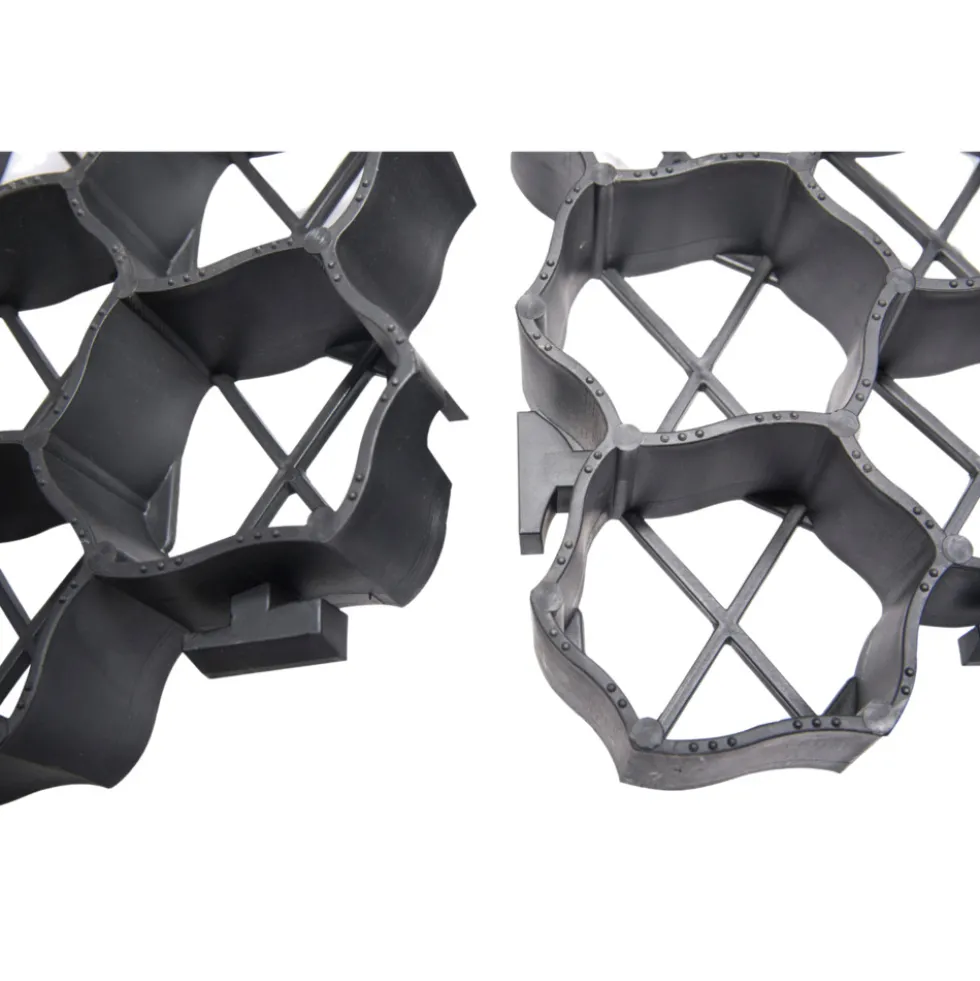 Rasengitter 59 x 39,5 x 3 cm schwarz
