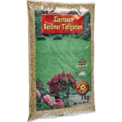 Rasensamen "Berliner Tiergarten" 1 kg für ca. 40 m², Rasensaat,