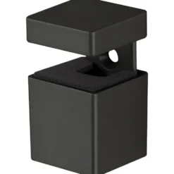 Regalbodenhalterung BLOC 5-20 mm 2-teilig schwarz