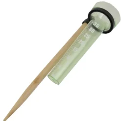 Regenmesser Kunststoff mit Halterung