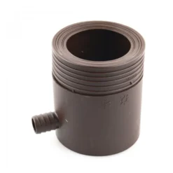 Regensammler DN80-105mm braun Kunststoff Fallrohrfilter Regenwassersammler