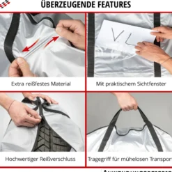 Reifenaufbewahrungstaschen-Set 17-18 Zoll