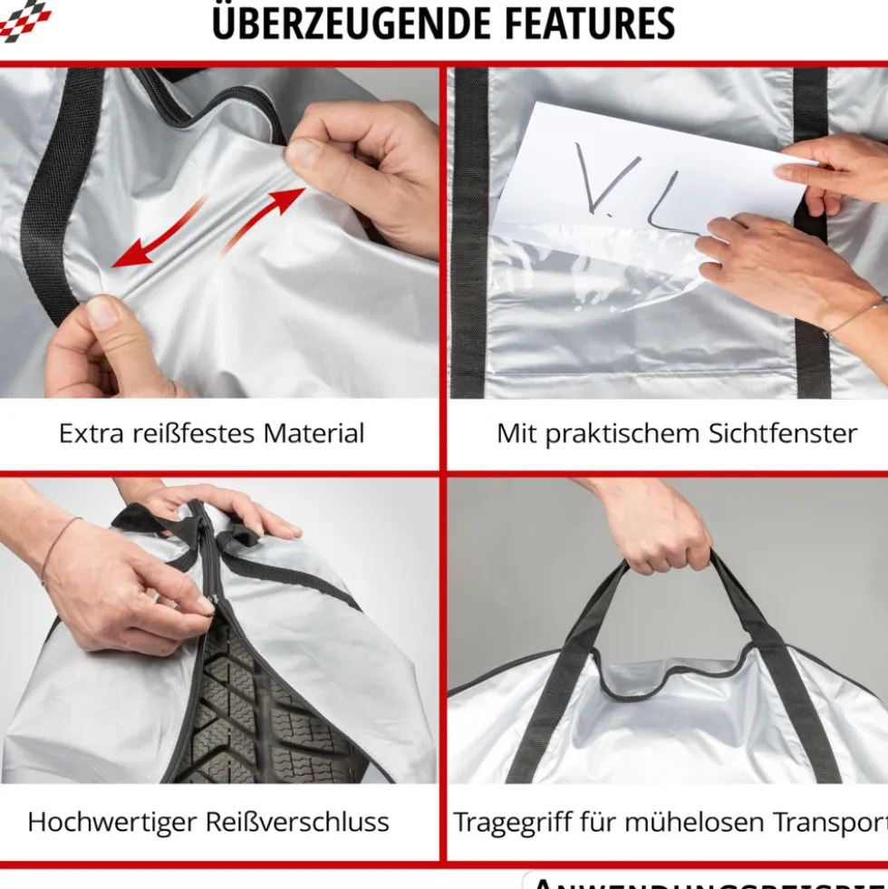Reifenaufbewahrungstaschen-Set 19-20 Zoll