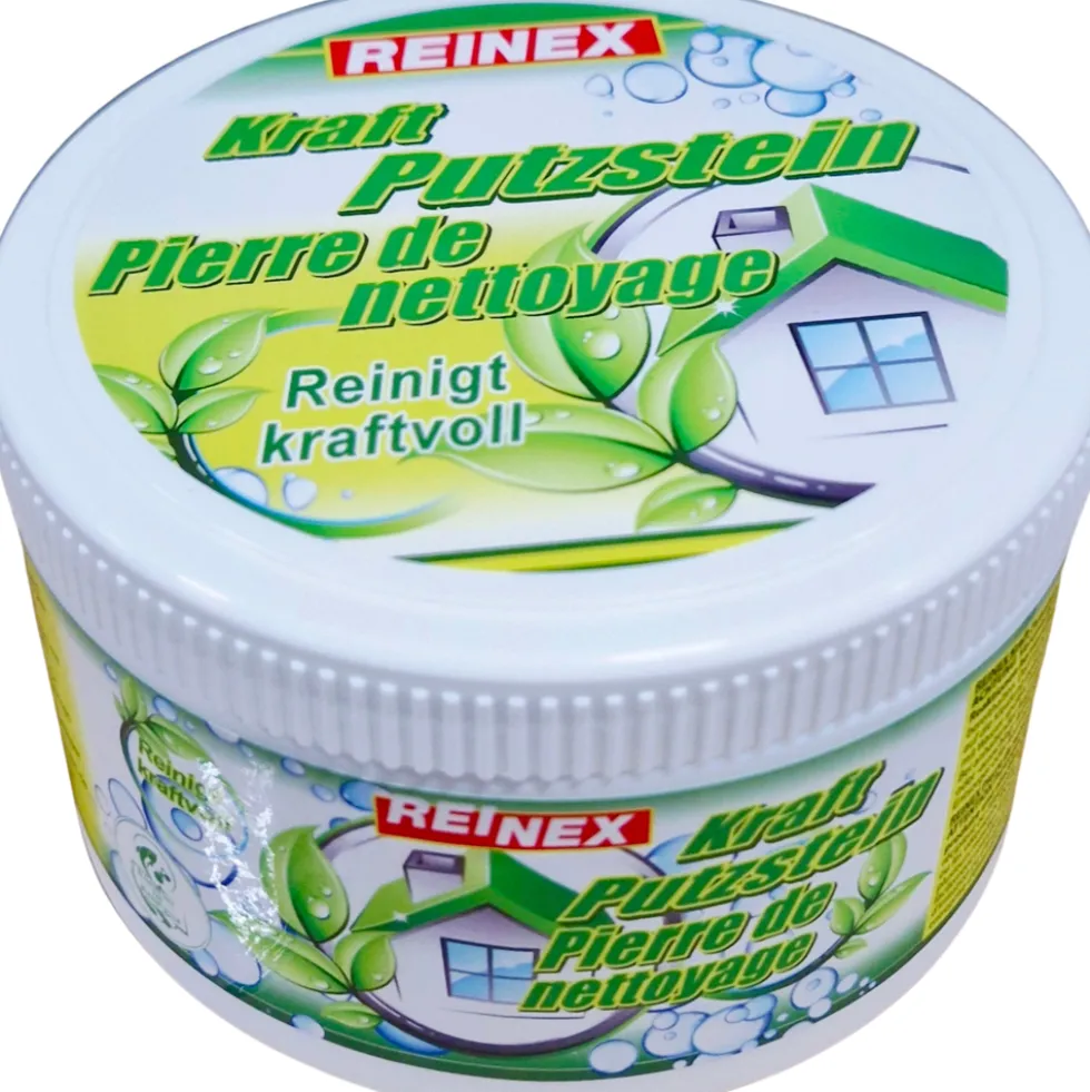 Reinex Bio-Kraft Putzstein 400 g mit Schwamm