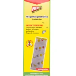 Reinex Insektenstopp Fliegenfänger-Streifen Fruchtdesign