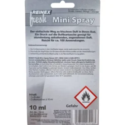 Reinex Mini Duft-Spray Starterset