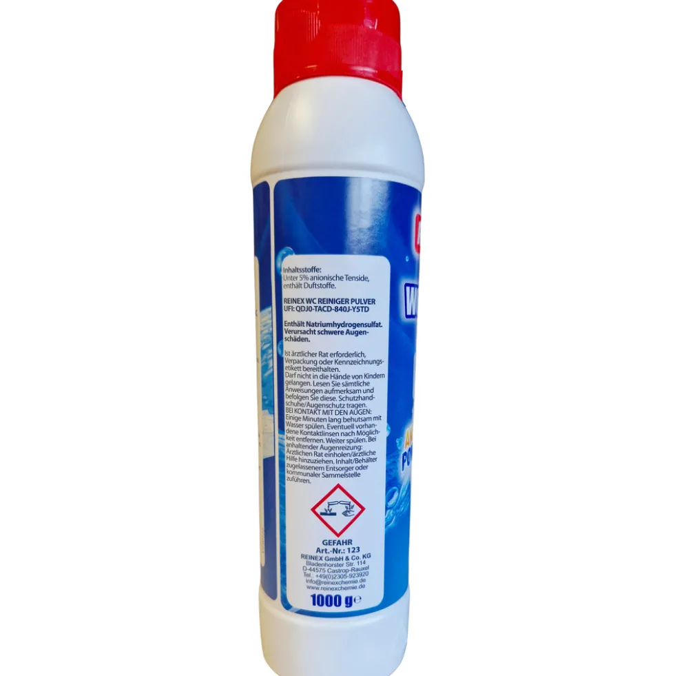 Reinex WC-Reiniger Pulver 1 kg Streudose