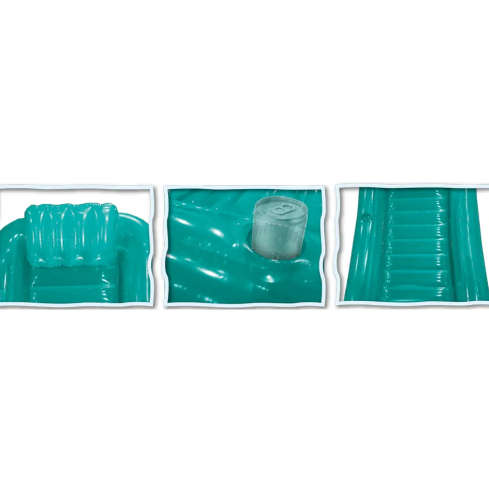 Relax Poolmatratze 175 x 115 x 25 cm