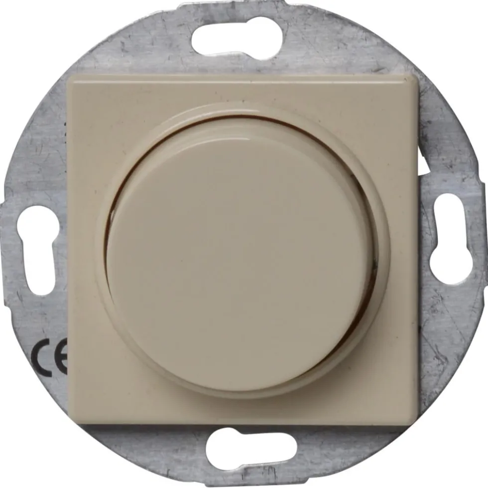 REV Dimmer NV500VA 500W Standard Quadro konventioneller Helligkeitsregler cremeweiß