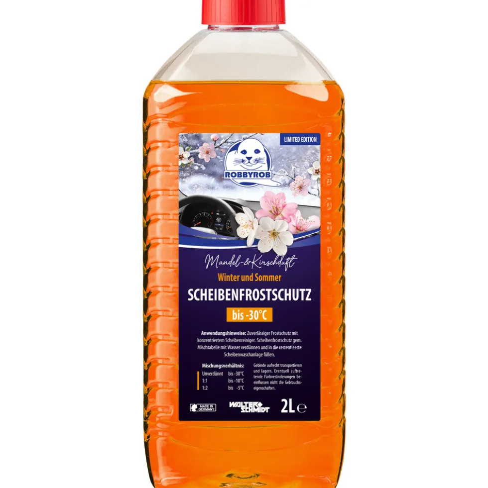 Robbyrob Scheibenfrostschutz -30°C Mandel-&Kirschduft 2L