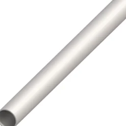 Rundrohr Stahl kaltgewalzt 1000 x 10 x 1 mm grau