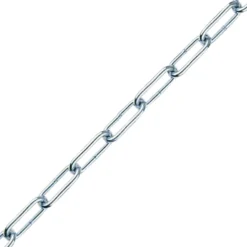 Rundstahlkette Form C verzinkt 2 mm Meterware