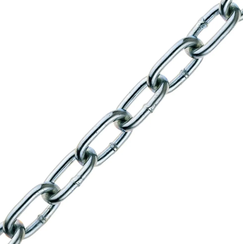 Rundstahlkette 4 mm Form A Meterware verzinkt