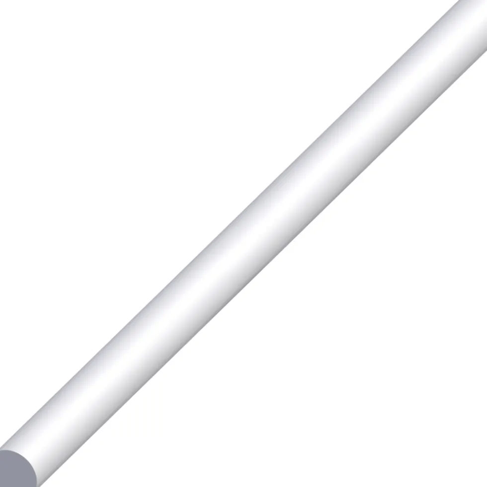 Rundstange Aluminium eloxiert 1000 x Ø 8 mm silberfarben