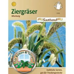 Saatband Ziergräser Mix ca. 2 laufende Meter